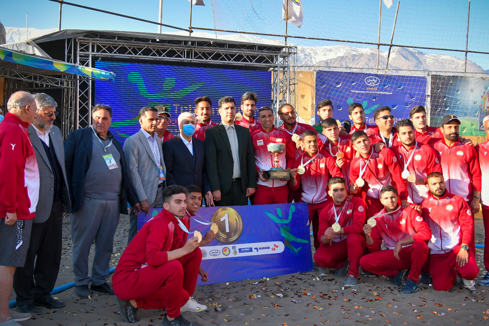 Islamic Republic Of Iran Won The 2nd Asian Men's Youth Beach Handball ...